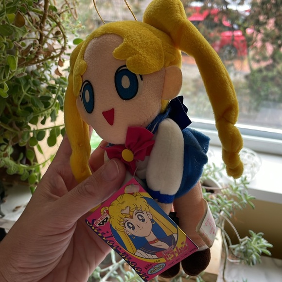 Vintage Sailor Moon Serena plush doll - AS IS Condition See photos - Picture 2 of 10